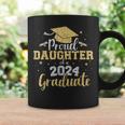Proud Daughter Of A Class Of 2024 Graduate Senior Graduation Coffee Mug Gifts ideas