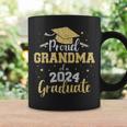 Proud Grandma Of A Class Of 2024 Graduate Senior Graduation Coffee Mug Gifts ideas