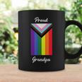 Proud Grandpa Gay Pride Progress Lgbtq Lgbt Trans Queer Coffee Mug Gifts ideas