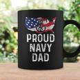 Proud Navy Dad Military Dad Coffee Mug Gifts ideas