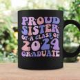 Proud Sister Of A 2024 Graduate Matching Family Graduation Coffee Mug Gifts ideas