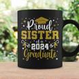 Proud Sister Of A Class Of 2024 Graduate Senior Graduation Coffee Mug Gifts ideas
