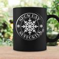 Proud Supporter Of Snow Days Teacher Retro Christmas Holiday Coffee Mug Gifts ideas