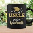 Proud Uncle Of A Class Of 2024 Graduate Senior Graduation Coffee Mug Gifts ideas