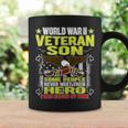 Proud World War 2 Veteran Son Military Ww 2 Veterans Family Coffee Mug Gifts ideas