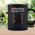 Puerto Rican Nutritional Facts Boricua Pride Coffee Mug Gifts ideas