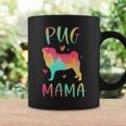 Pug Mama Colorful Pug Dog Mom Coffee Mug Gifts ideas