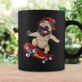 Pug Skateboard Dog Puppy Skater Skateboarding Coffee Mug Gifts ideas