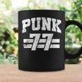 Punk 77 1977 Punk Rock Taza de café Ideas de regalos
