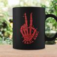 Punk Rock Mom Mother's Day Skeleton Hand Feral Aunt Coffee Mug Gifts ideas