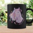 Purple Horse Painting Animal Art Equestrian Coffee Mug Gifts ideas
