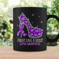 Purple Warrior Fight Lupus Like A Boss Coffee Mug Gifts ideas