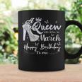 A Queen Was Born In March Birthday Month March 2024 Coffee Mug Gifts ideas