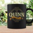 Quinn Irish Surname Quinn Irish Family Name Celtic Cross Coffee Mug Gifts ideas