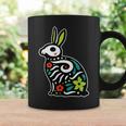 Rabbit Sugar Skull Dia De Los Muertos Cute Bunny Day Of Dead Coffee Mug Gifts ideas