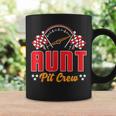 Race Car Birthday Party Matching Family Aunt Pit Crew Coffee Mug Gifts ideas