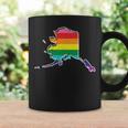 Rainbow Alaskan Gay Pride Flag Vintage Coffee Mug Gifts ideas