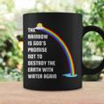 The Rainbow Is God's Promise Christians Religious Bible Coffee Mug Gifts ideas