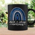 Rainbow National Child Abuse Prevention Month Awareness 2024 Coffee Mug Gifts ideas