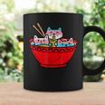 Ramen Cats Transgender Trans Pride Flag Japanese Noodle Food Coffee Mug Gifts ideas