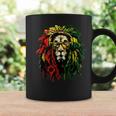 Rasta Reggae Music Headphones Hippie Reggae Lion Of Judah Coffee Mug Gifts ideas