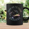Take Reading English Teacher Library Alien Space T-S Tie Dye Coffee Mug Gifts ideas