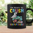 Ready To Crush Easter Eggs Dino Monster Truck Toddler Boys Coffee Mug Gifts ideas