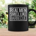 Real Smell Like Barbecue Bbq Grill Dad Grandpa Men Coffee Mug Gifts ideas