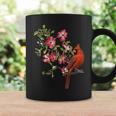 Red Cardinal Bird And Pink Flowering Dogwood Blossoms Coffee Mug Gifts ideas