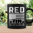 Red Friday Military Us Flag Until They Come Home My Soldier Coffee Mug Gifts ideas