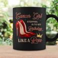 Red Heels Cancer Girl Stepping Into Birthday Astrology Coffee Mug Gifts ideas