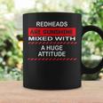 Redheads Are Sunshine Mixed With A Huge Attitude Ginger Hair Coffee Mug Gifts ideas