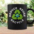 Reduce Reuse Recycle Earth Day 2024 Coffee Mug Gifts ideas