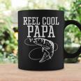 Reel Cool Daddy Papa Fisch Angeln Angeln Angler Angler Papa Herren Tassen Geschenkideen