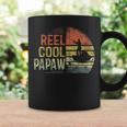 Reel Cool Papaw Fishing Papaw Birthday Vintage Coffee Mug Gifts ideas