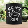 Reel Cool Son Fisherman Christmas Father's Day Coffee Mug Gifts ideas