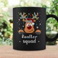 Reindeer Realtor Squad Christmas School Matching Coffee Mug Gifts ideas