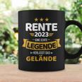 Rente 2023 Real Legend Leaves Terrain Pensioner Tassen Geschenkideen
