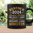 Rentner 2024 Retirement Tassen Geschenkideen