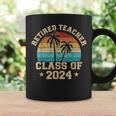 Retired Teacher Class Of 2024 Vintage School Retirement Coffee Mug Gifts ideas