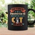 Retirement Cats Owner Dog Paw Cat Dad Coffee Mug Gifts ideas