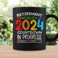 Retirement Class Of 2024 Teacher Countdown Loading Teacher Coffee Mug Gifts ideas