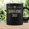 Retirement Legend Has Retired Boss Manager Work Coffee Mug Gifts ideas