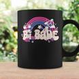 Retro Bi Babe Rainbow Bisexual Pride Flag Lgbt Pride Month Coffee Mug Gifts ideas