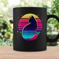 Retro Cat Eclipse Vintage Style Coffee Mug Gifts ideas
