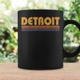 Retro Detroit Michigan Vintage Tassen Geschenkideen