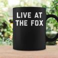 Retro Distressed Live At The Fox Classic Rock Coffee Mug Gifts ideas