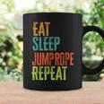 Retro Eat Sleep Jump Rope Repeat Skipping Jumping Roping Coffee Mug Gifts ideas