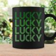 Retro Green Lucky For St Particks Day Coffee Mug Gifts ideas