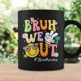 Retro Groovy Bruh We Out Bus Drivers Last Day Of School Coffee Mug Gifts ideas